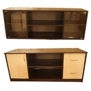 ТВ тумба с полкой 9900р. Полка верхняя:Ширина: 1350 мм Глубина: 300 мм Высота: 500 мм. Тумба нижняя:Ширина: 1350 мм Глубина: 500 мм Высота: 550 мм